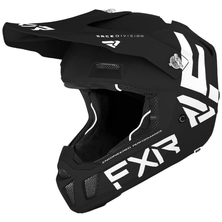 FXR Κράνος Clutch 1250gr. CX Black / White