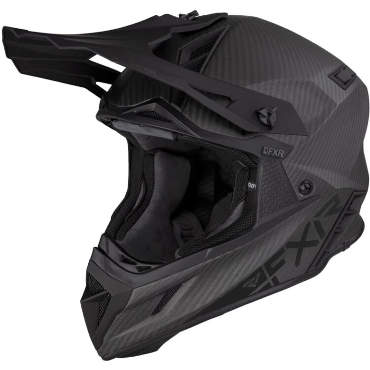 FXR Κράνος Helium Carbon Black