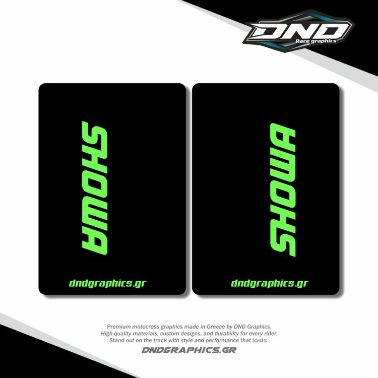 SHOWA FORK PROTECTION green