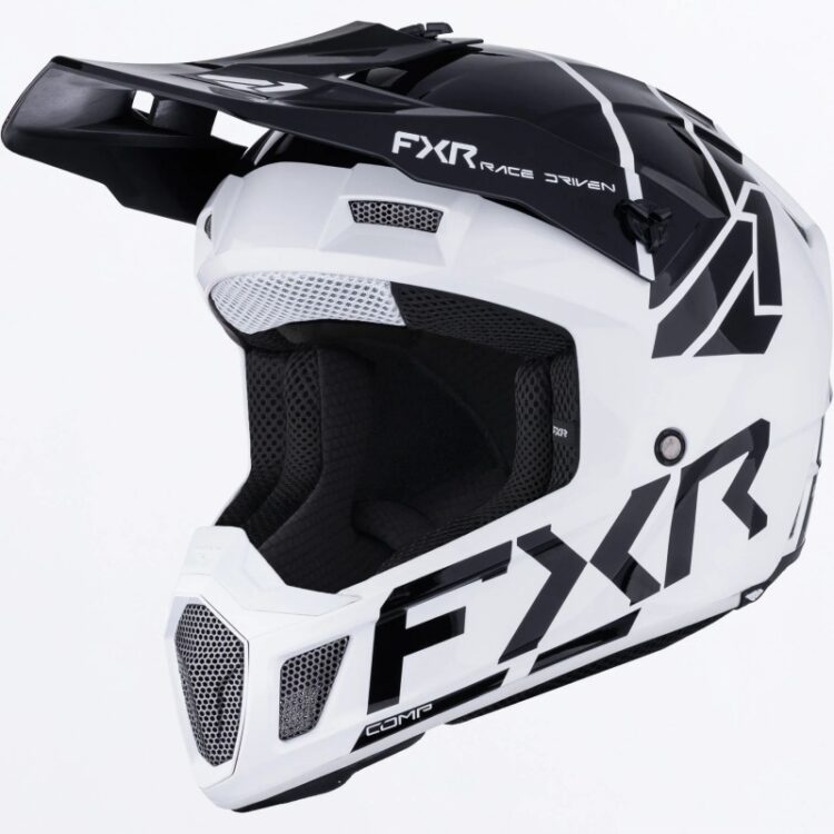 FXR Κράνος Clutch Comp MX 2026 Άσπρο / Μαύρο