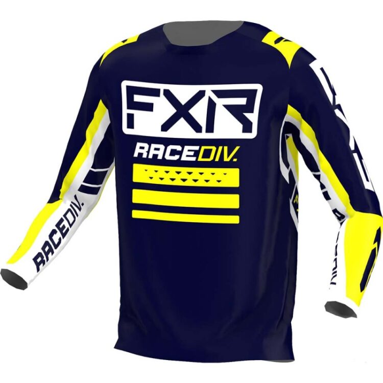 FXR Μπλούζα MX Clutch Pro Midnight / White / Yellow