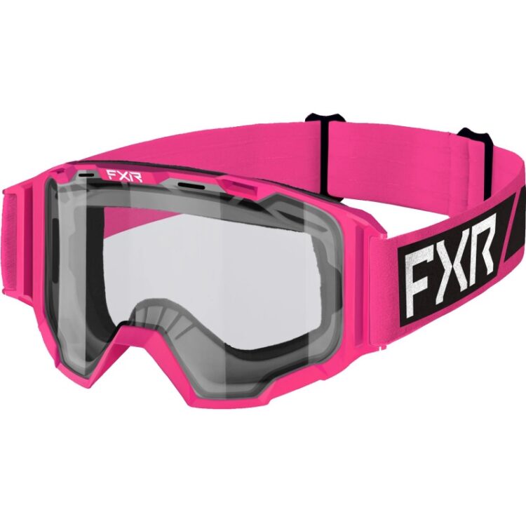 FXR Παιδική Μάσκα Maverick Clear E-Pink