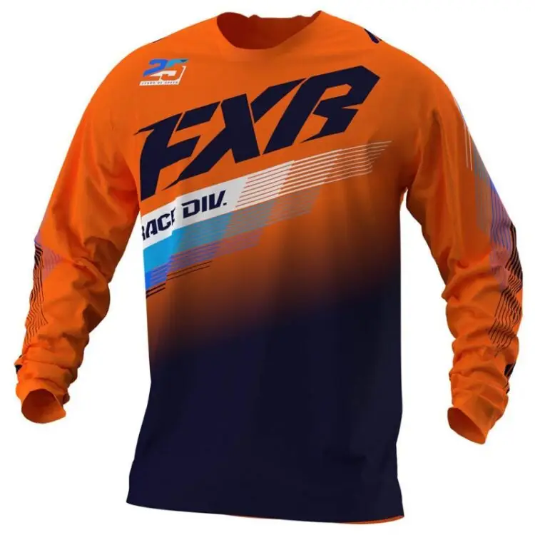 FXR Μπλούζα MX Clutch Orange / Midnight