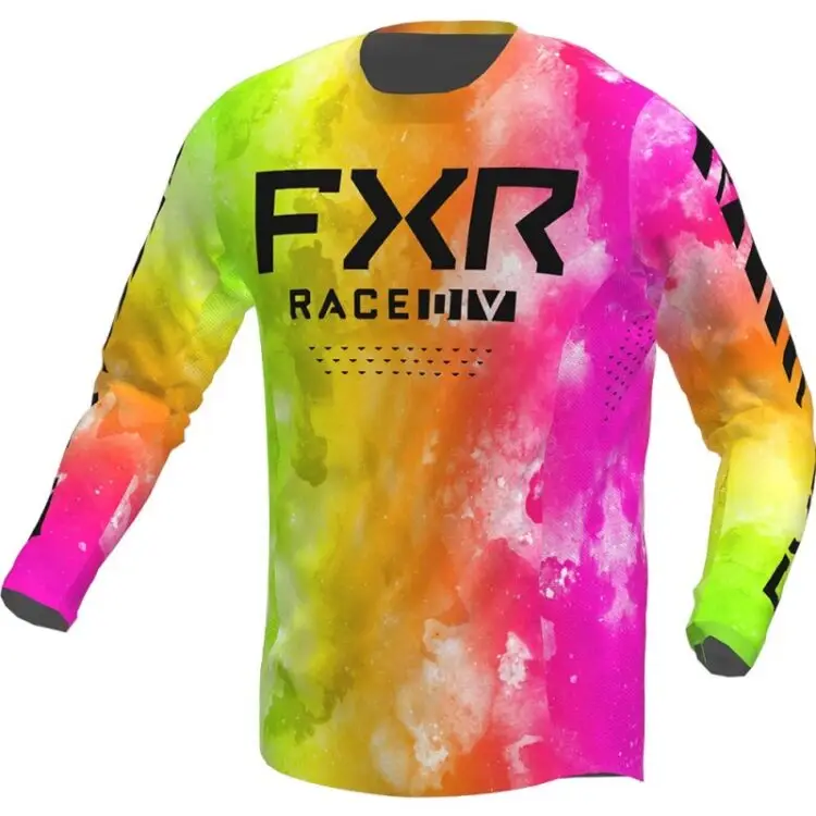FXR Μπλούζα MX Podium Acid Sherbert