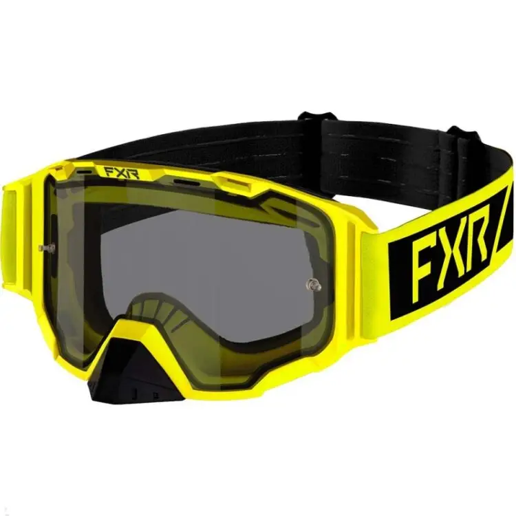 FXR Μάσκα Maverick (+ Extra Clear Φακός) Hi Vis
