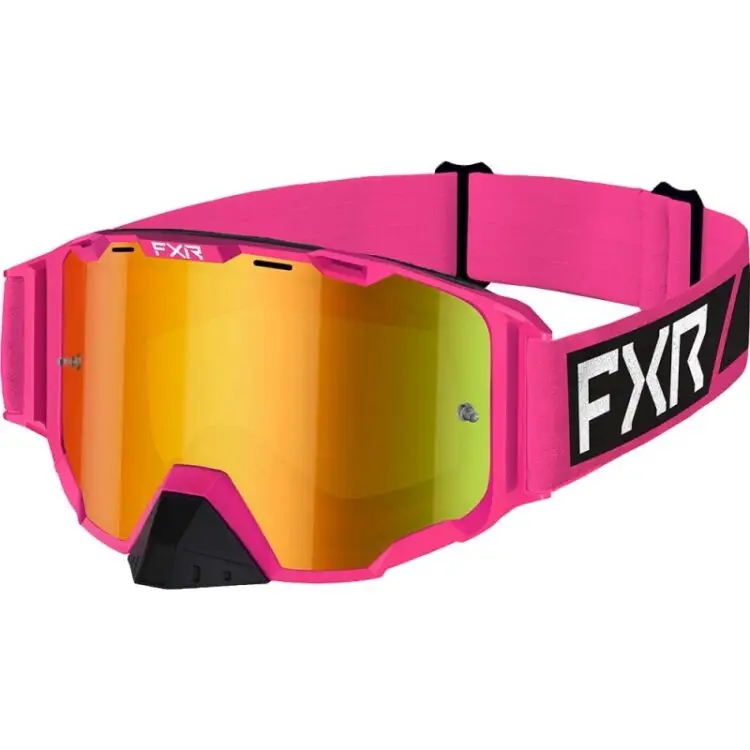 FXR Μάσκα Maverick (+ Extra Clear Φακός) Pink