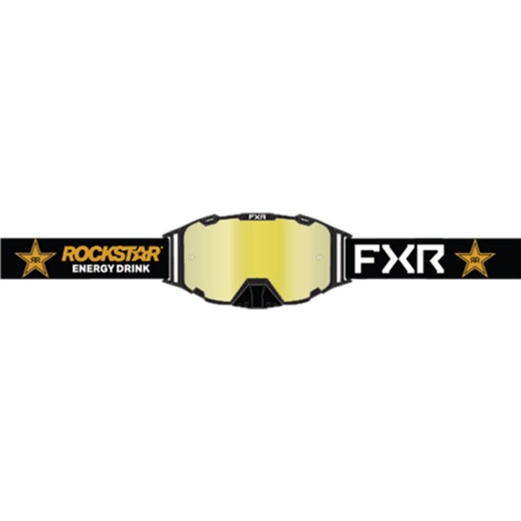 FXR Μάσκα Maverick (+ Extra Clear Φακός) Rockstar