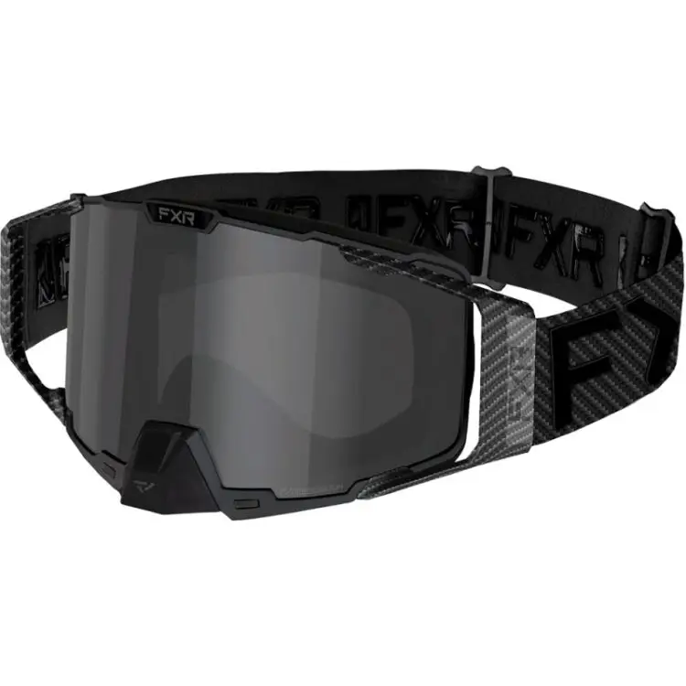 FXR Μάσκα Pilot Carbon (+ Extra Clear Φακός) Black