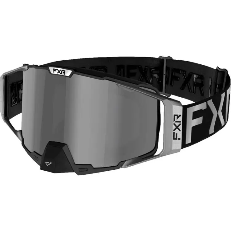 FXR Μάσκα Pilot LE (+ Extra Clear Φακός) Chrome