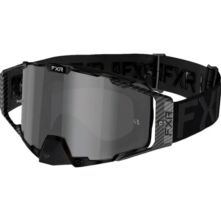 FXR Μάσκα Pilot Polarized (+ Extra Clear Φακός) Black Ops