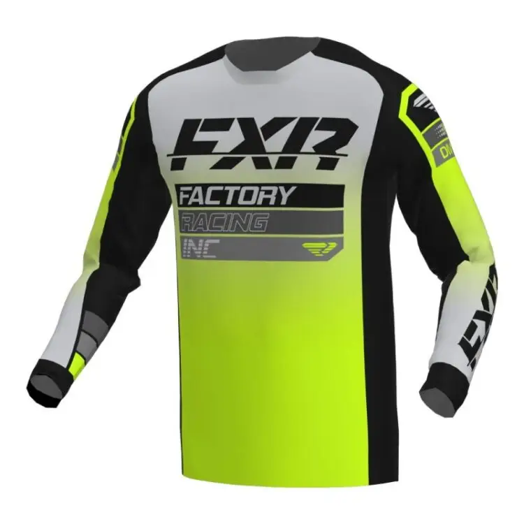 FXR Μπλούζα MX Clutch Black/Grey/HiVis