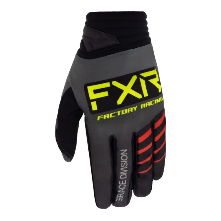 FXR Γάντια Prime Grey/Black/HiVis