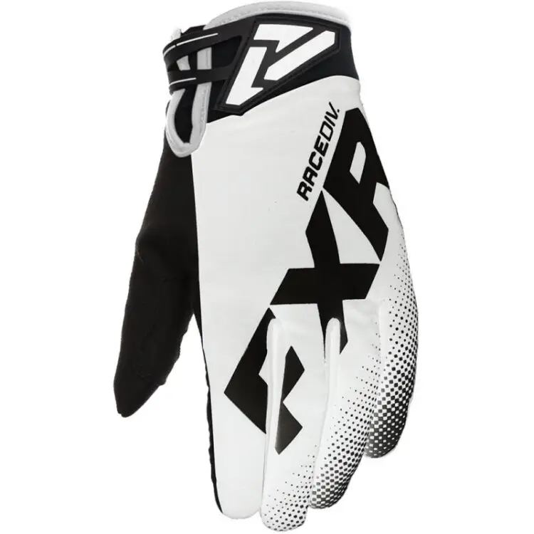 Γάντια FXR Cold Stop Race Lite 20 White / Black