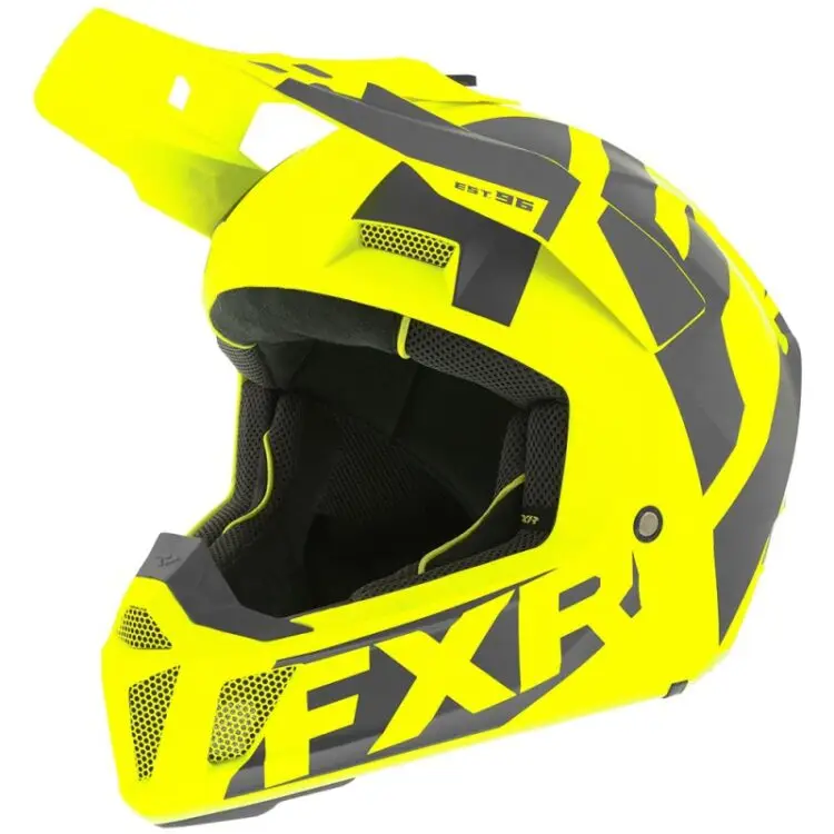 Κράνος FXR Clutch CX 20 Hivis / Charcoal