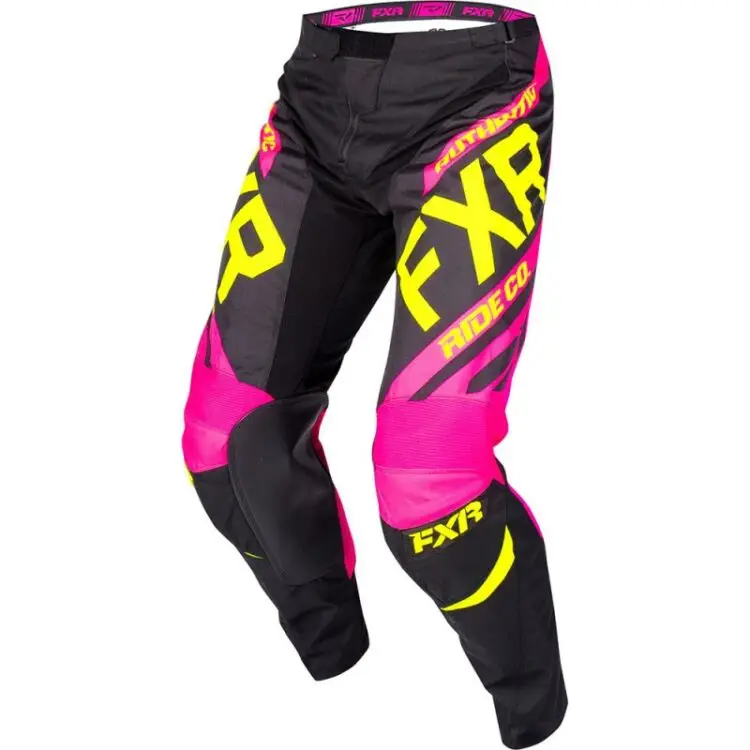 Παντελόνι MX FXR Clutch Retro 19 Black / Fuchsia / HiVis