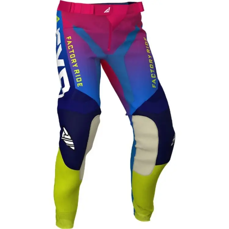 Παντελόνι MX FXR Helium 20 Coral / Blue Fade / Hivis