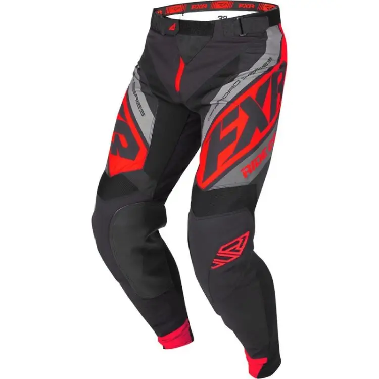 Παντελόνι MX FXR Revo Off-Road 19 Black / Nuke red / Charcoal