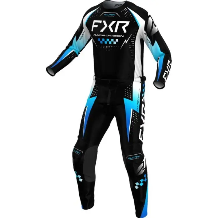 Στολή FXR MX Clutch Pro Black / Blue / White