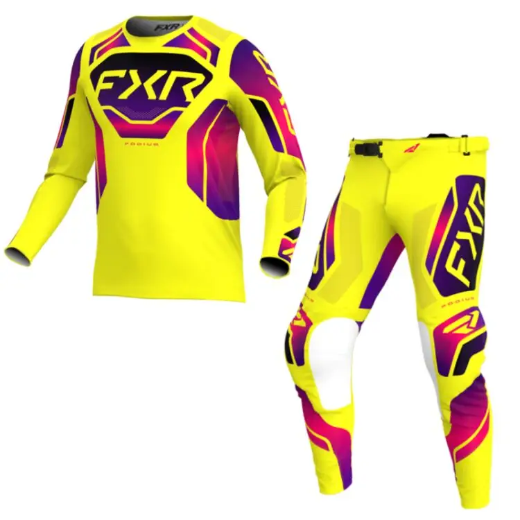 Στολή FXR MX Podium Relay Yellow / Razz/ Black